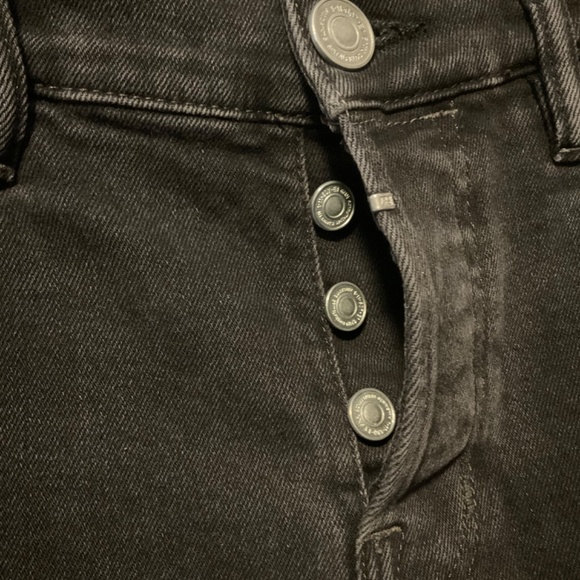 All Saints Cigarette Black Denim Jeans - Picture 3 of 8